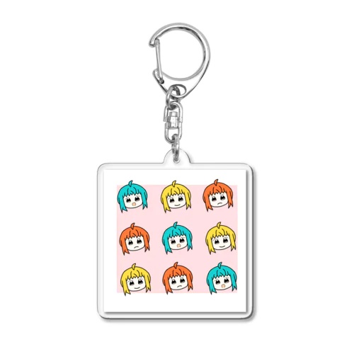 ハッピー君 Acrylic Key Chain