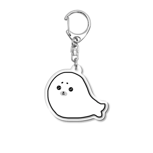 アザラシの赤ちゃん Acrylic Key Chain