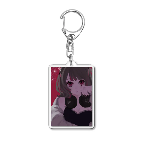 少女 Acrylic Key Chain