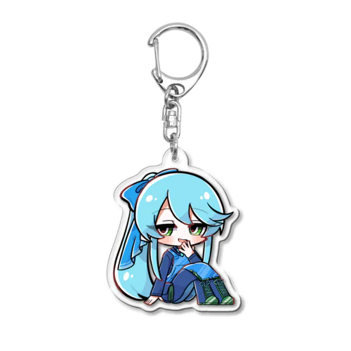 かんなちゃん　カートゥーン風 Acrylic Key Chain