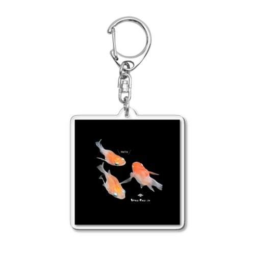 ダルマめだかちゃん Acrylic Key Chain