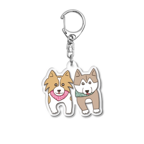 むぎタナキーホルダー Acrylic Key Chain