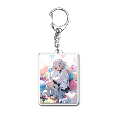 YURUFUWA Acrylic Key Chain