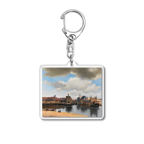 デルフト眺望 / View of Delft Acrylic Key Chain