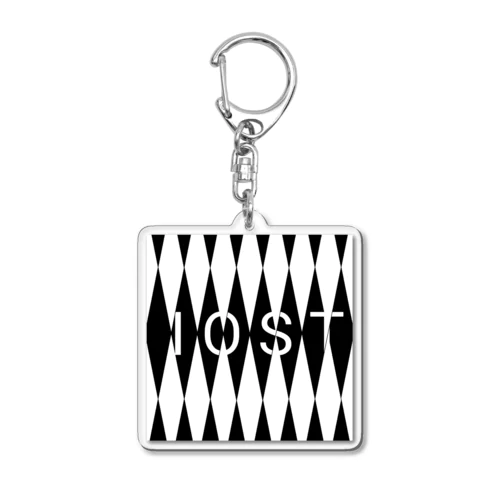 IOSTバーサスデザイン(白黒シリーズ) Acrylic Key Chain