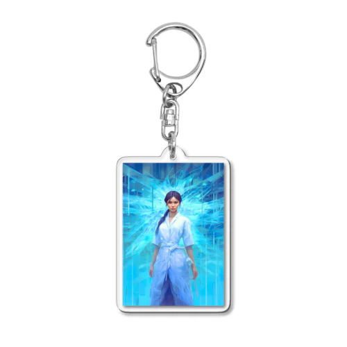 白衣の天使 Acrylic Key Chain