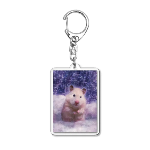 寝静まれない夜 Acrylic Key Chain