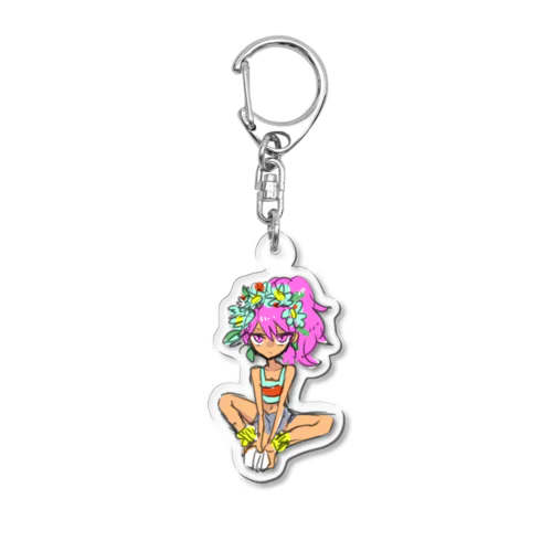 試し Acrylic Key Chain