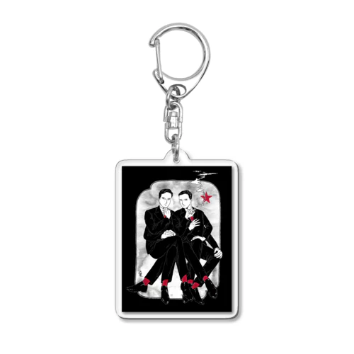 紳士 Acrylic Key Chain