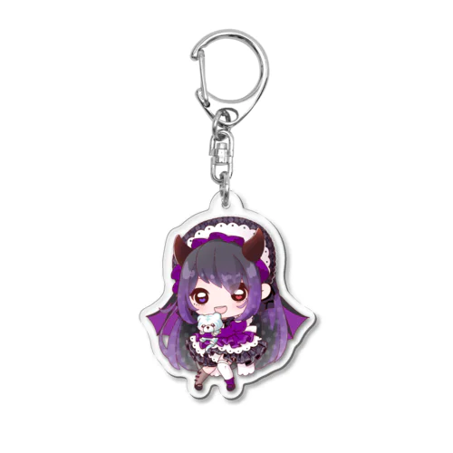 ロリータ黒娘 Acrylic Key Chain