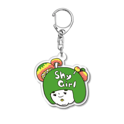 シャイガール Acrylic Key Chain