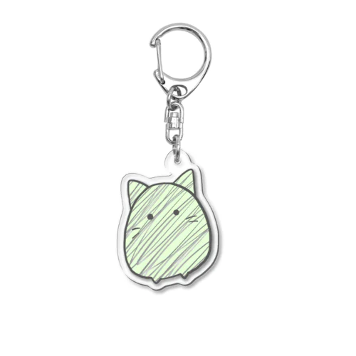 ねこ（おしゃん） Acrylic Key Chain