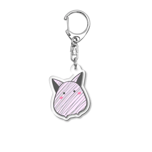 きつね（おしゃん） Acrylic Key Chain