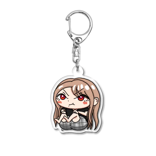 お尻歩き Acrylic Key Chain