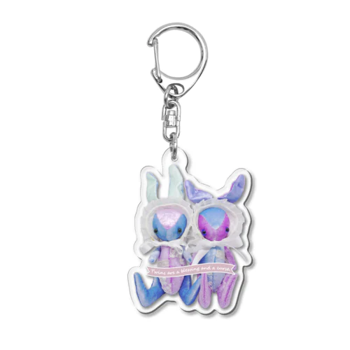 ふたごのグッズ Acrylic Key Chain