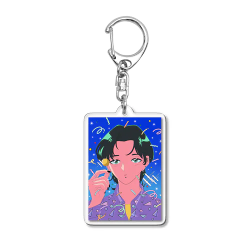 レトロボーイ Acrylic Key Chain