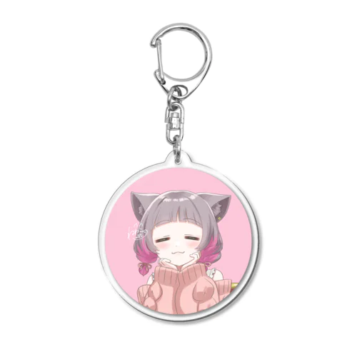 カフェスタイル立ち絵グッズ Acrylic Key Chain