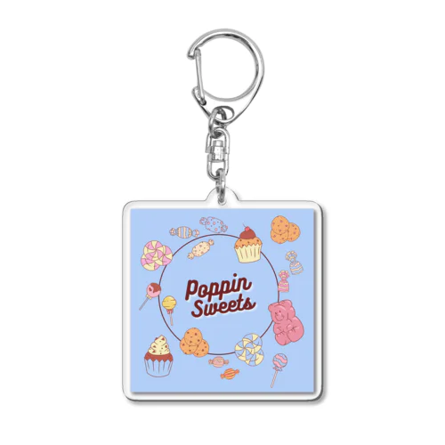 ポッピン・スイーツグッズ Acrylic Key Chain