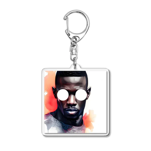 Hollow Acrylic Key Chain