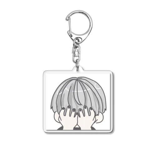 しろもと (moto) Acrylic Key Chain