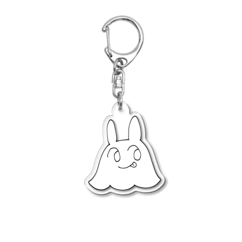 うさぎの幽霊 Acrylic Key Chain