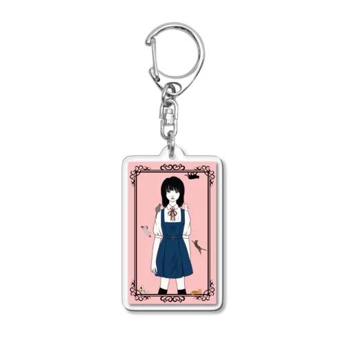 I Love Cats Acrylic Key Chain