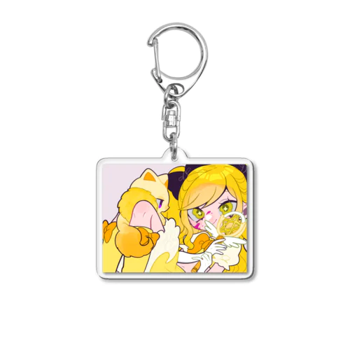 魔法少女♡きいろちゃん Acrylic Key Chain