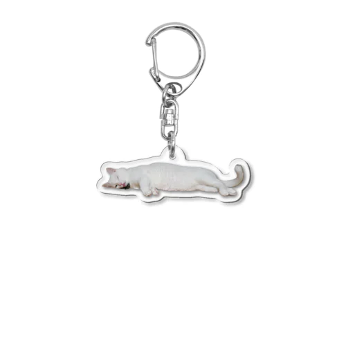 夏バテねこ Acrylic Key Chain