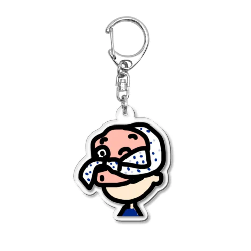 ひょっとこさん Acrylic Key Chain