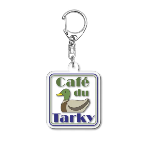 café du tarky Acrylic Key Chain