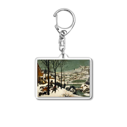 雪中の狩人 / The Hunters in the Snow Acrylic Key Chain