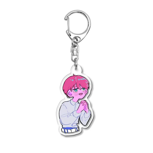 🥹🩵 Acrylic Key Chain