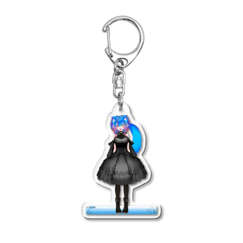 ６月衣装のグッツ２ツインテ Acrylic Key Chain