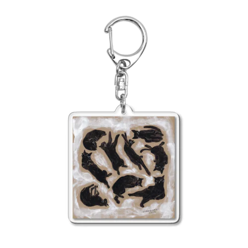 blackcats Acrylic Key Chain