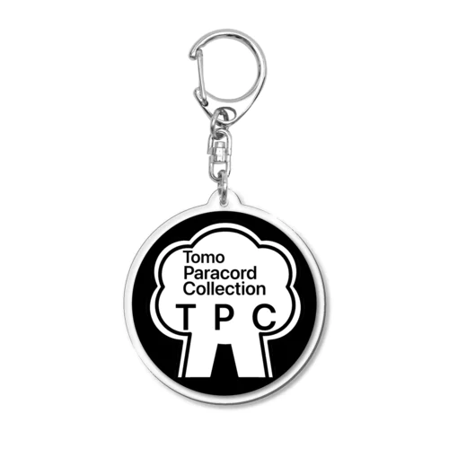 t.p.c ロゴ Acrylic Key Chain