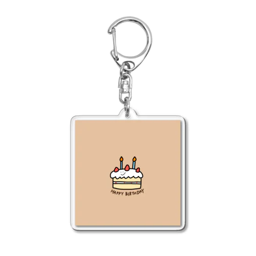 ケーキちゃん Acrylic Key Chain