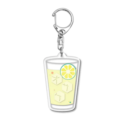 人間の欲望シリーズ　檸檬サワー Acrylic Key Chain