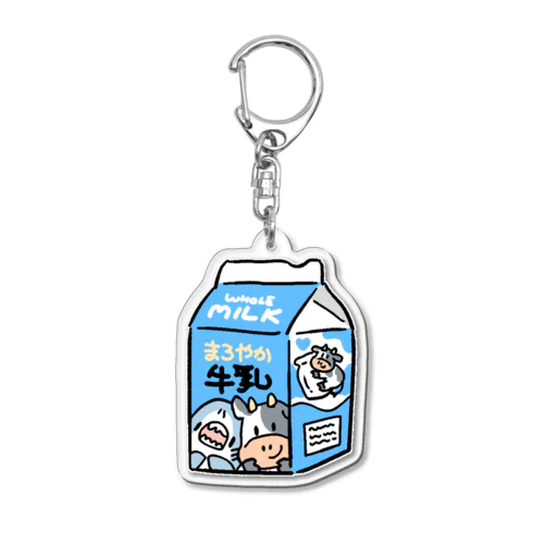 サメ牛乳 Acrylic Key Chain