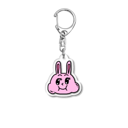 うさこもぐもぐ Acrylic Key Chain