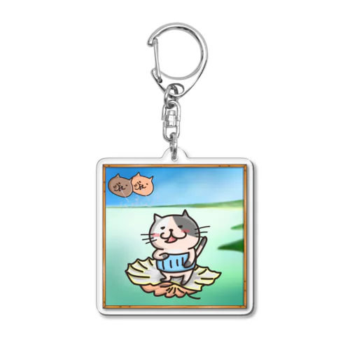 まだむゔぃーにゃすの誕生 Acrylic Key Chain