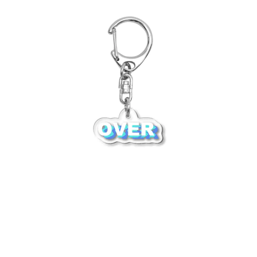 ロゴ　（over） Acrylic Key Chain