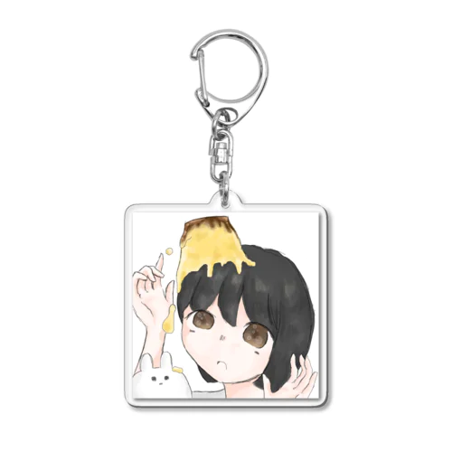 プリンちゃん Acrylic Key Chain