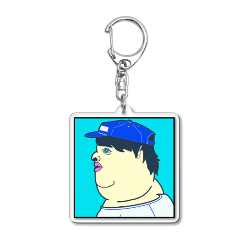 魚河岸田中ことこ Acrylic Key Chain