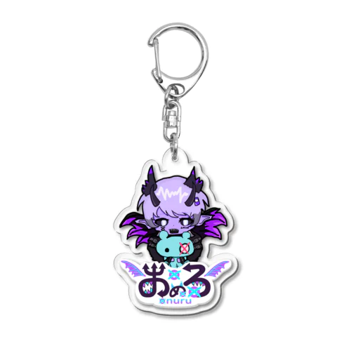 おぬるイラストぐっつ Acrylic Key Chain