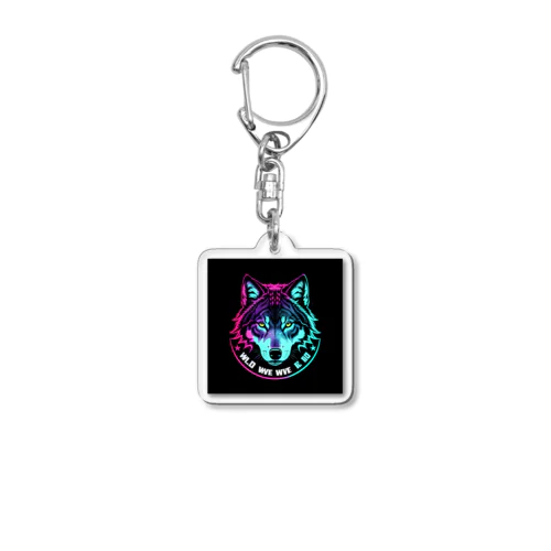 WOLF(1) Acrylic Key Chain