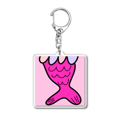 人魚 Acrylic Key Chain