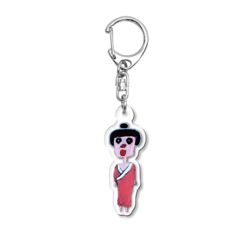 京都すぎる舞子はんグッズ Acrylic Key Chain