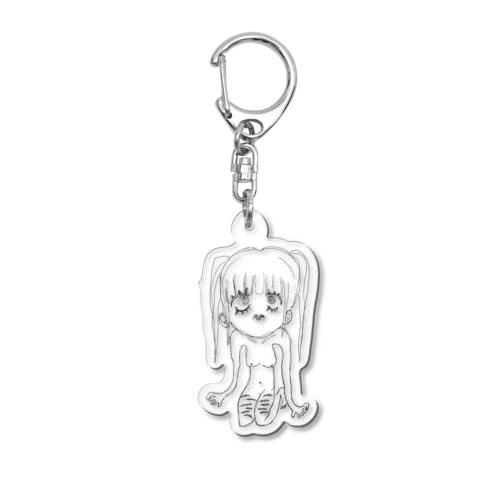 生きてるもん♡ぴえんちゃん Acrylic Key Chain