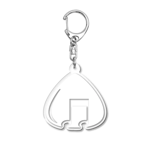 音符おにぎりピック Acrylic Key Chain