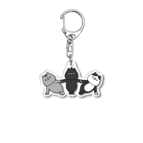 モノクロ奥義 Acrylic Key Chain